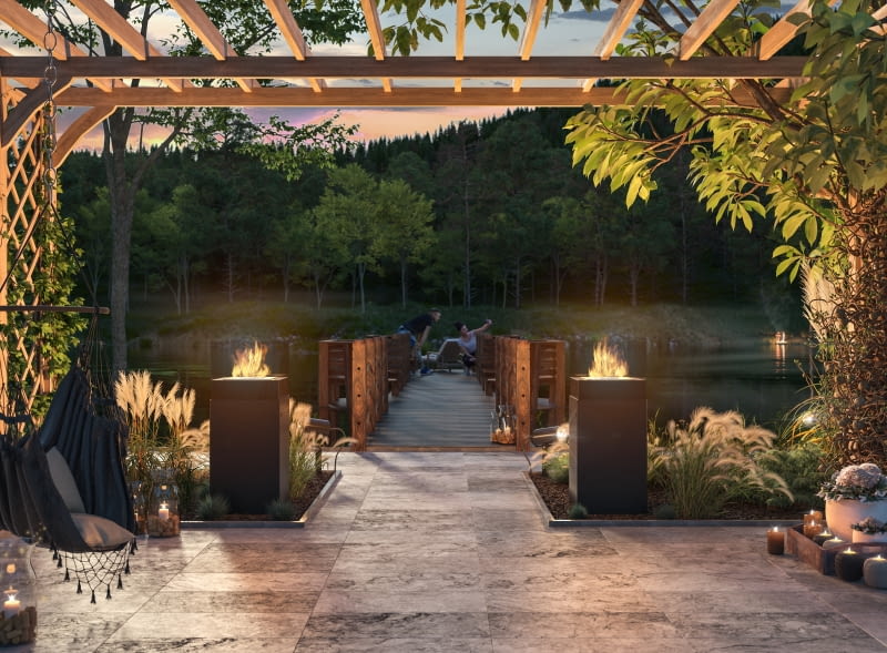 Do wyboru mamy wiele modeli biokominków różniących się rodzajami palników, kształtem oraz wymiarami palenisk. Z powodzeniem znajdziemy więc taki model, który będzie pasować do naszego tarasu Biokominki