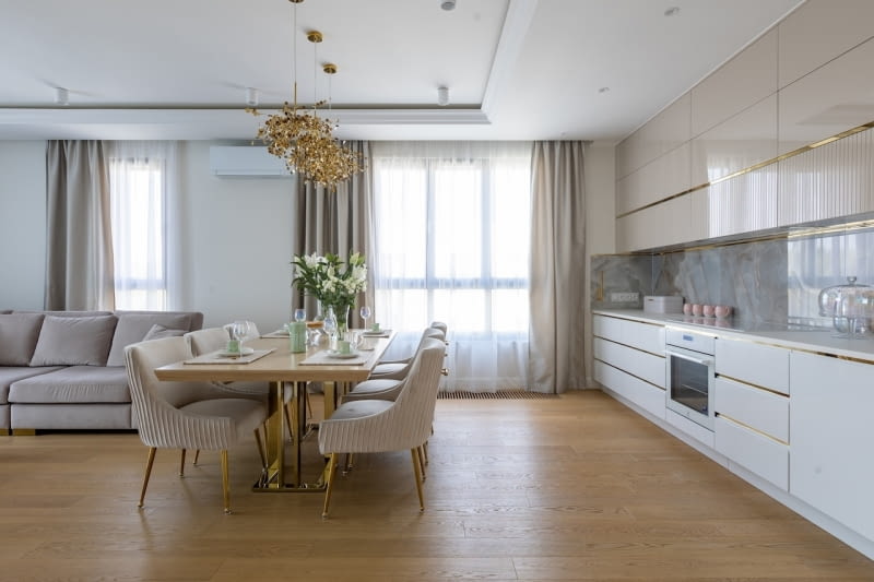 Apartament na warszawskiej Ochocie w interpretacji modern classic