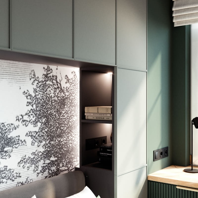 Matowe wykończenia mebli