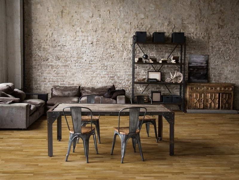 TREND: stare drewno we wnętrzach