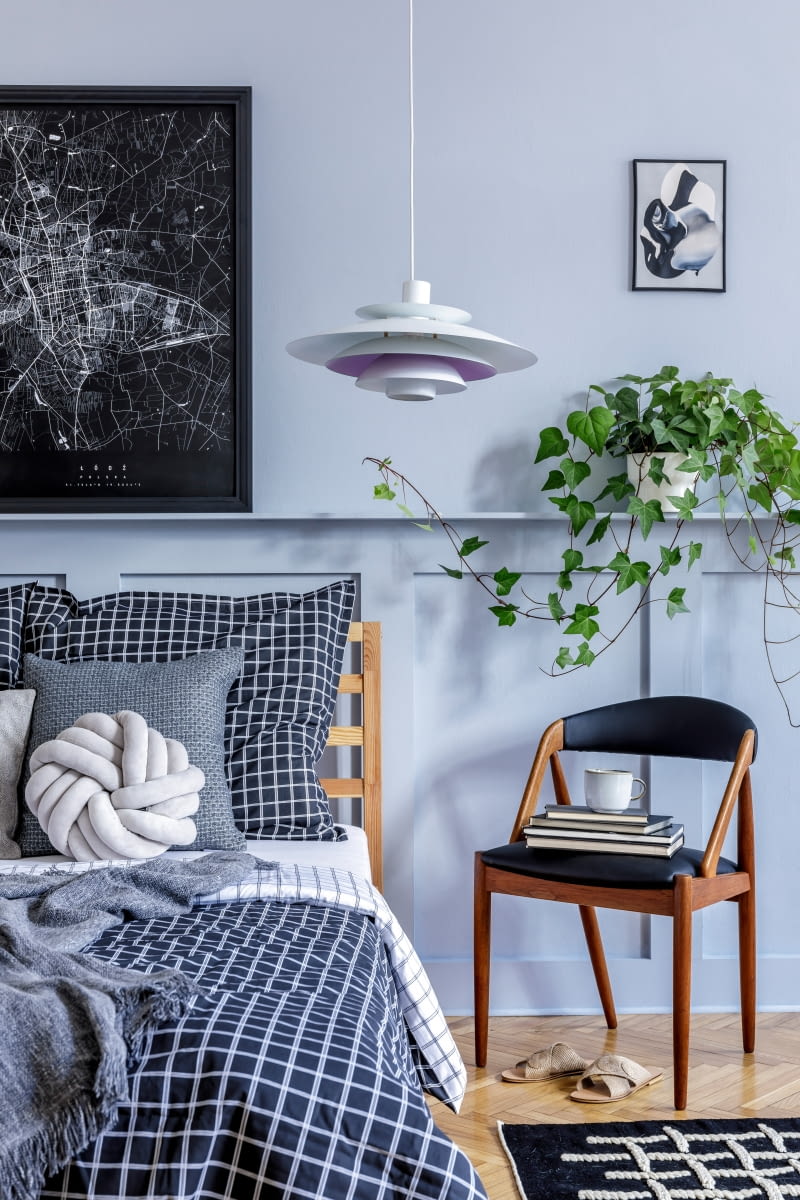 Urocze małe mieszkanie pełne kolorów