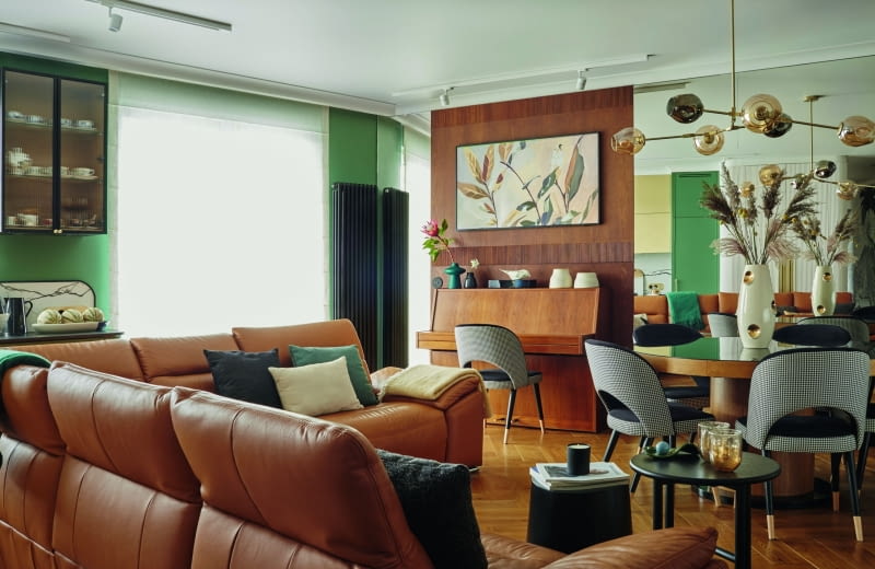 Z rozmachem i fantazją - aranżacja mieszkania