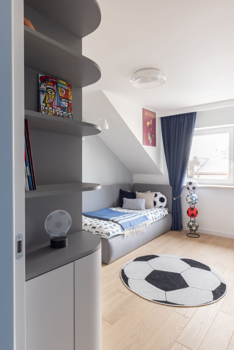 Klimat Hamptons na warszawskim Zaciszu - projekt JLW Studio Klimat Hamptons na warszawskim Zaciszu - projekt JLW Studio