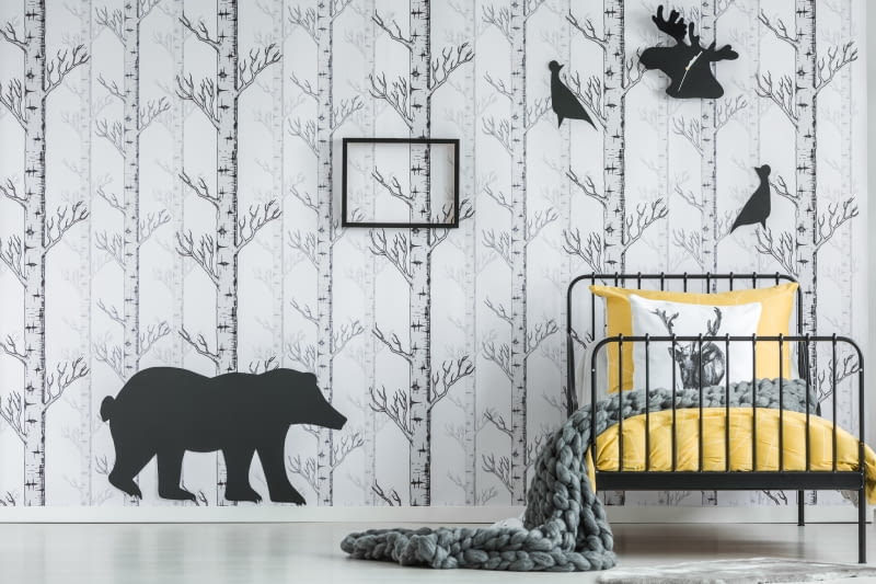 Białe mieszkanie w stylu skandynawskim