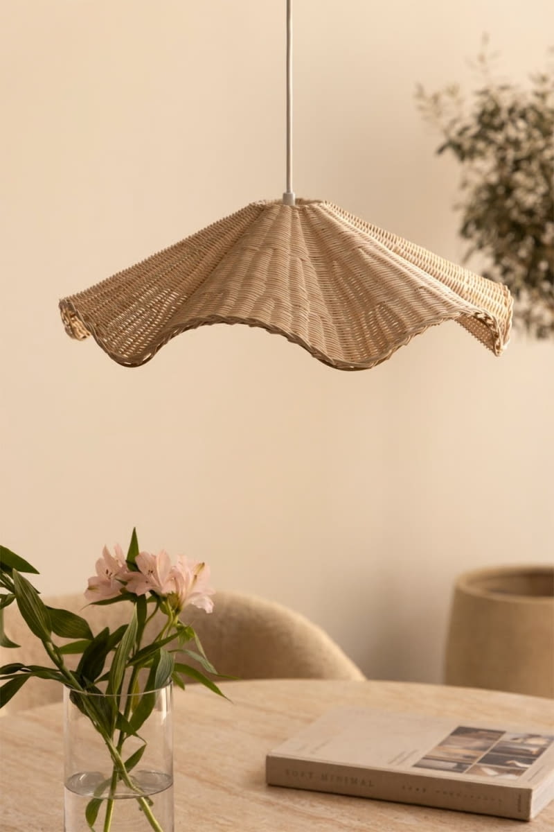 Heulyn Lampa sufitowa z rattanu Heulyn Heulyn Lampa sufitowa z rattanu Heulyn