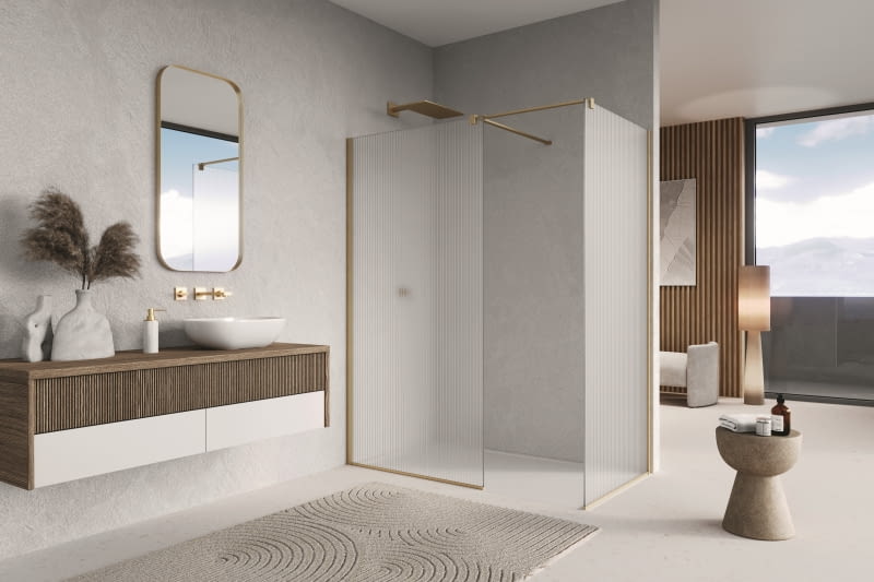 Taki prysznic przekonuje do siebie nowoczesną konstrukcją. Wariant szkła dobierzmy do własnych preferencji.