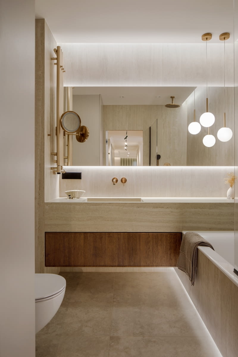 Krakowski apartament w stylu modern classic