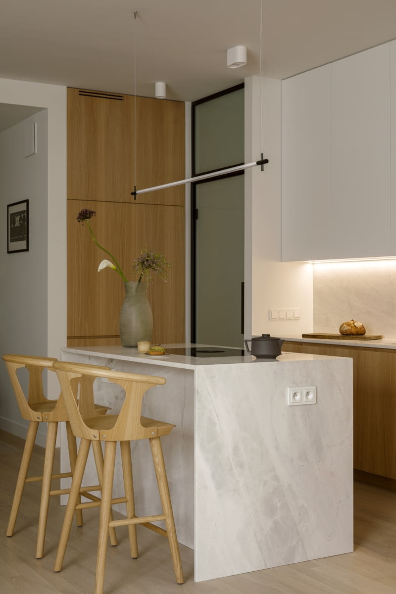 Apartament na warszawskim Powiślu według Poco Design