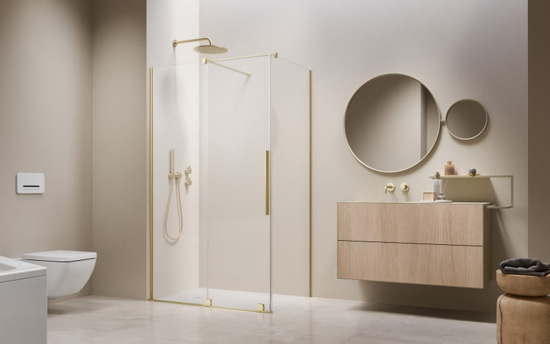 Radaway Furo Brushed Light Gold KDJ Radaway Furo Brushed Light Gold KDJ