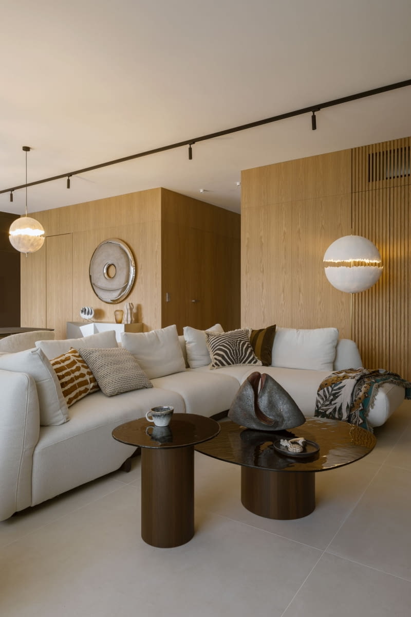 120-metrowy penthouse w Wilanowie - projekt pracowni HOLA Design