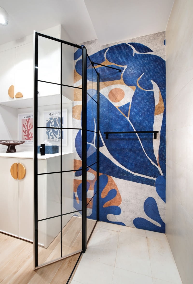 Aranżacja mieszkania inspirowana filmem - projekt Pracowni O Z KRESKĄ Aranżacja mieszkania inspirowana filmem - projekt Pracowni O Z KRESKĄ