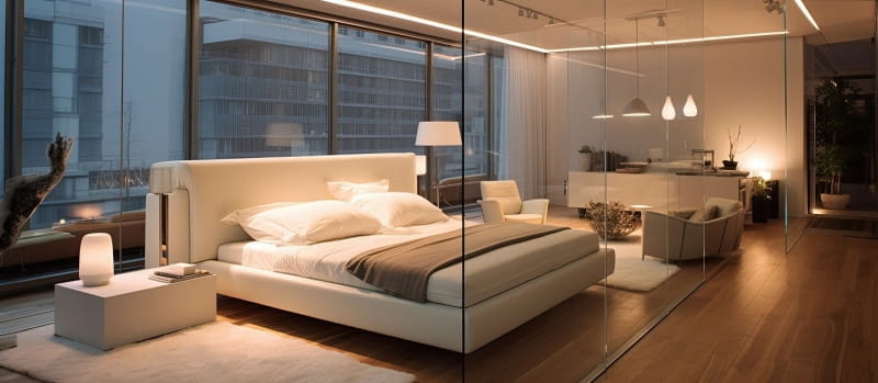 Łóżko przy oknie Łóżko przy oknie