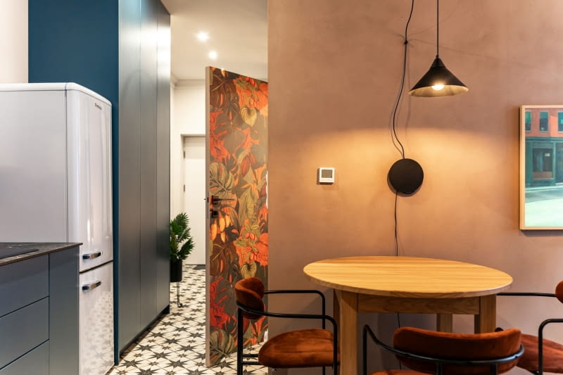 Kubański temperament w sercu Krakowa – aranżacja mieszkania