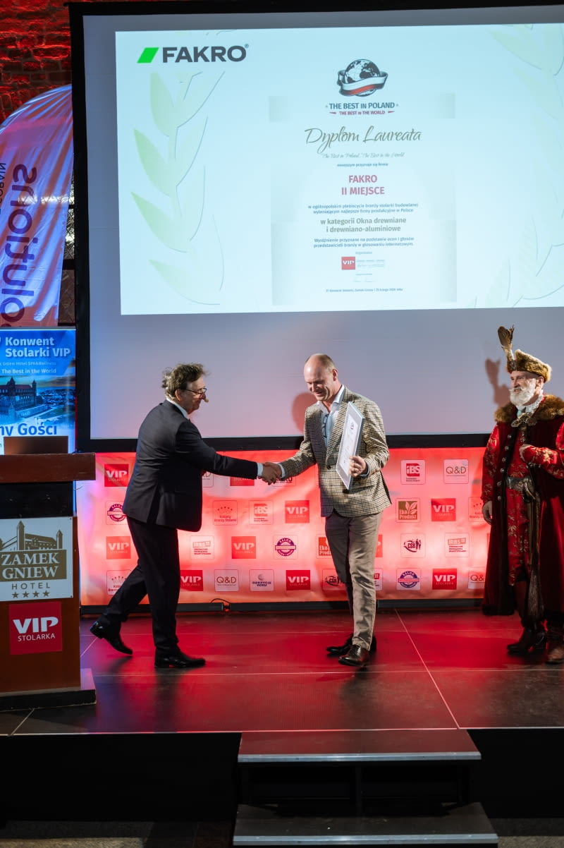 FAKRO w czołówce plebiscytu The Best in Poland