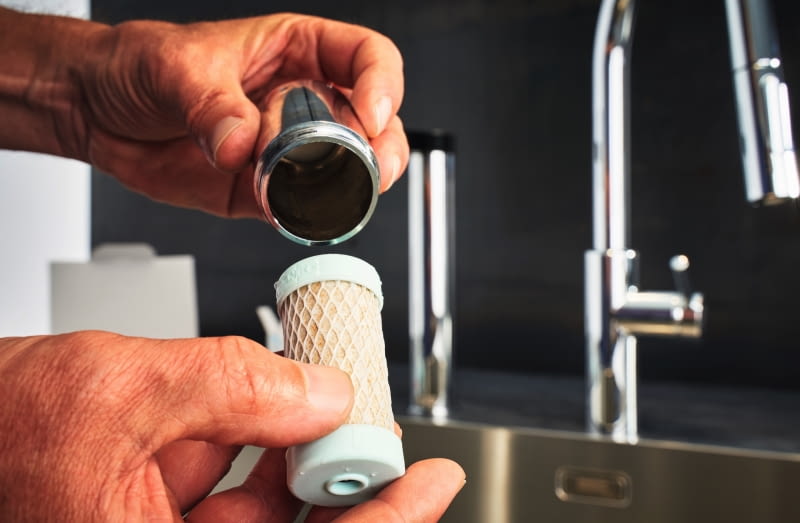 Franke bateria filtrująca Vital filtr kapsułkowy