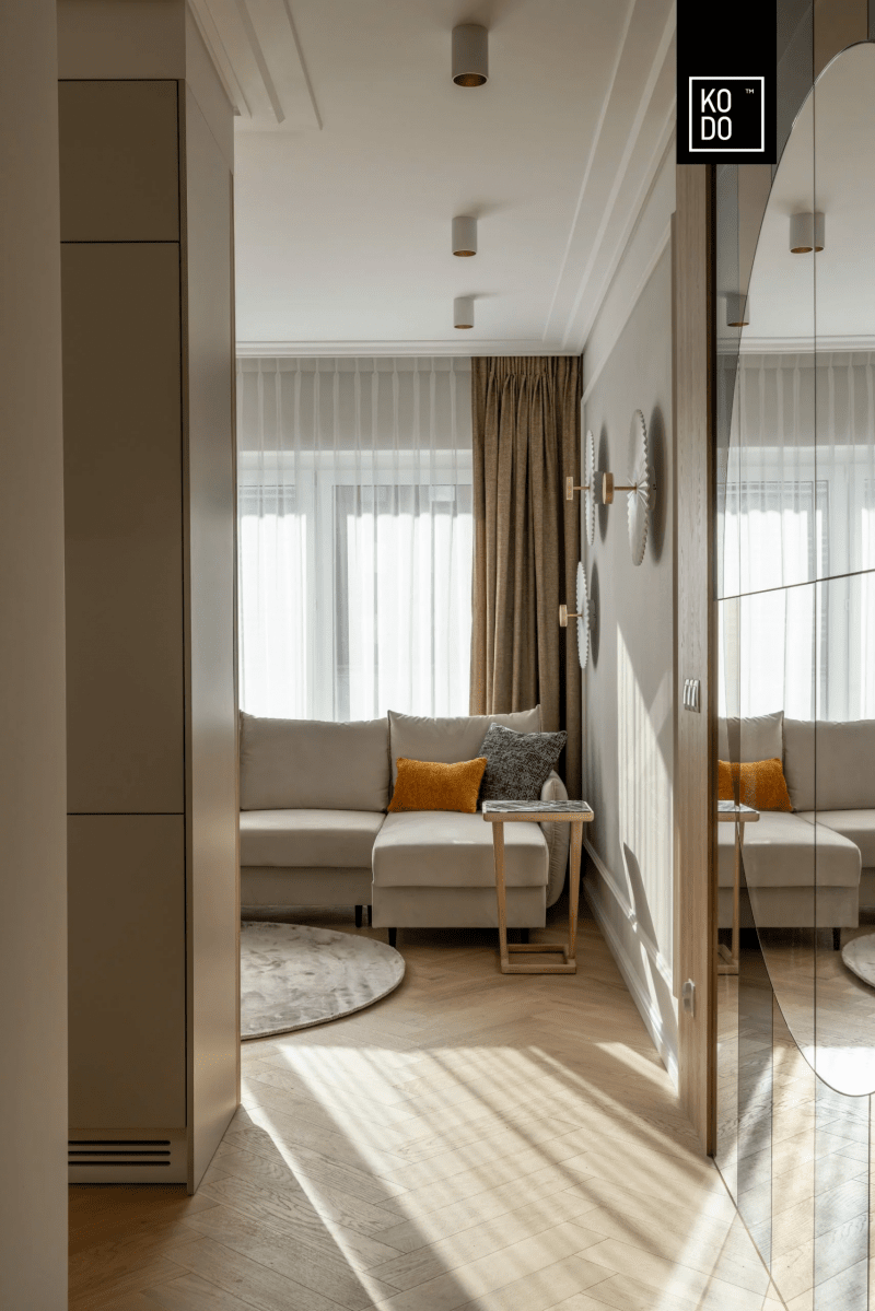 Aranżacja 60-metrowego mieszkania we Wrocławiu Aranżacja 60-metrowego mieszkania we Wrocławiu