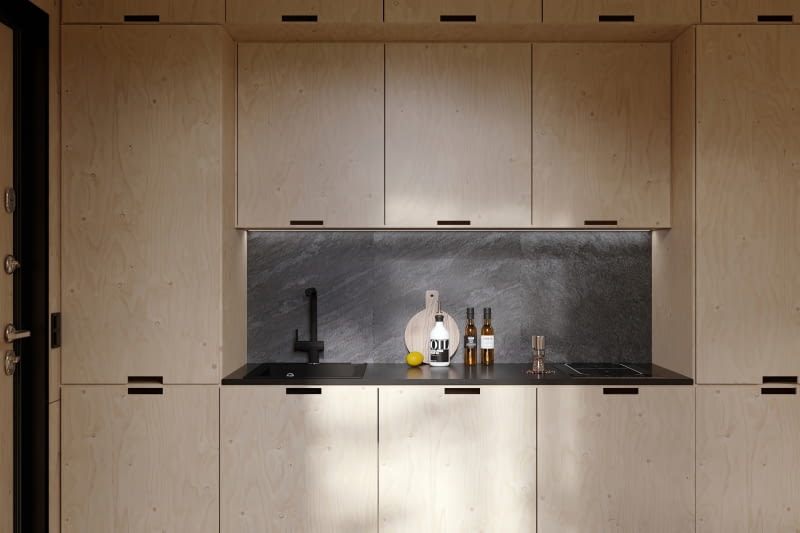 Sklejka w aranżacji wnętrz