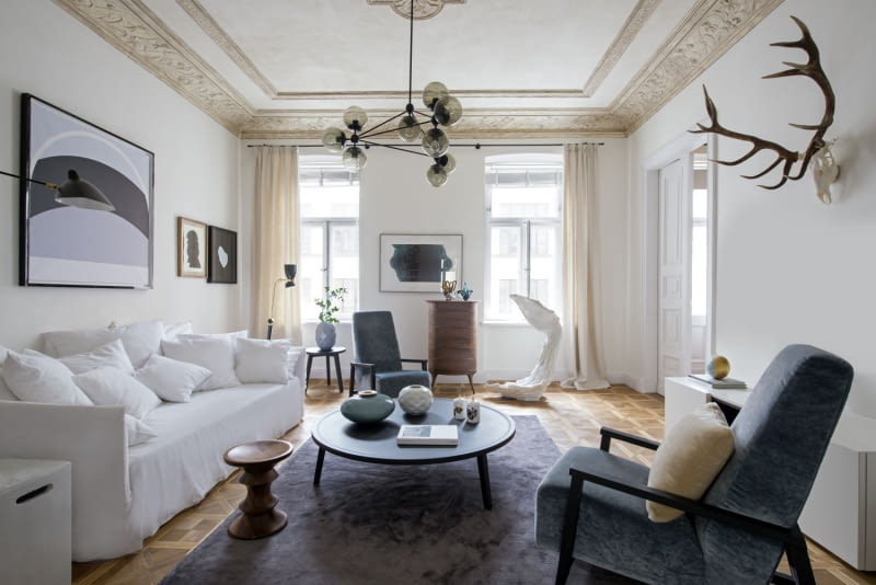 Aranżacja salonu. Aranżacja salonu.