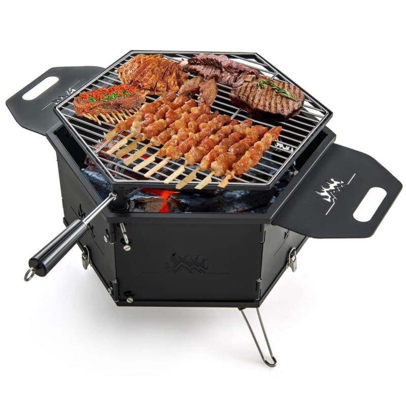 Składany grill. Składany grill.