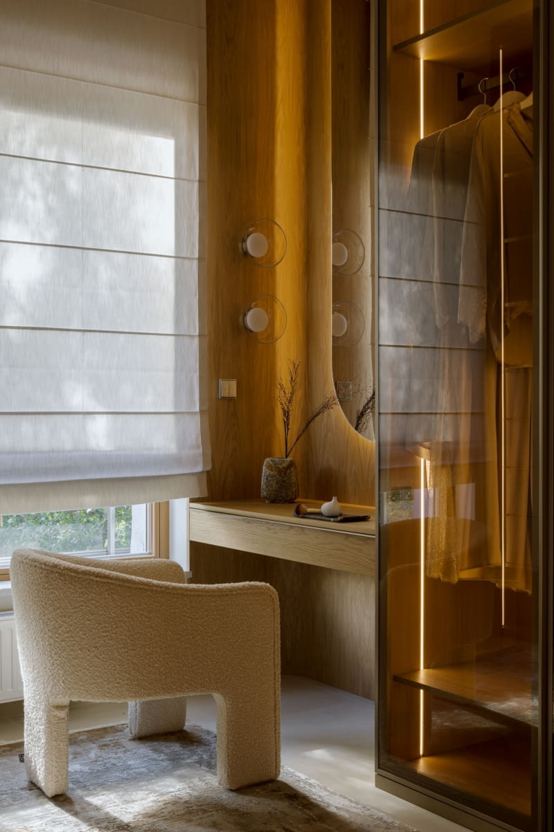 120-metrowy penthouse w Wilanowie - projekt pracowni HOLA Design