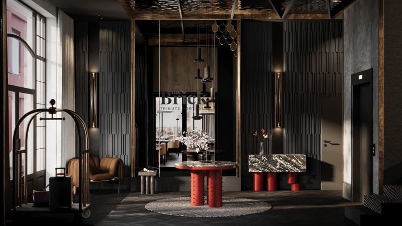 Hotel The Brick na Wyspie Spichrzów w Gdańsku