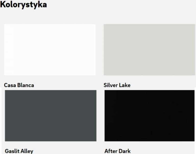 Żaluzje meblowe RAUVOLET noble matt dostępne są w czterech wersjach kolorystycznych. Żaluzje meblowe w kuchni