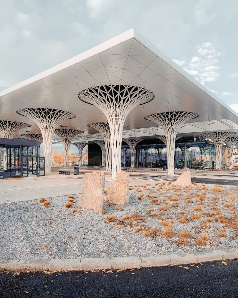 Dworzec Metropolialny w Lublinie. Proj. Tremend Dworzec Metropolialny w Lublinie. Proj. Tremend