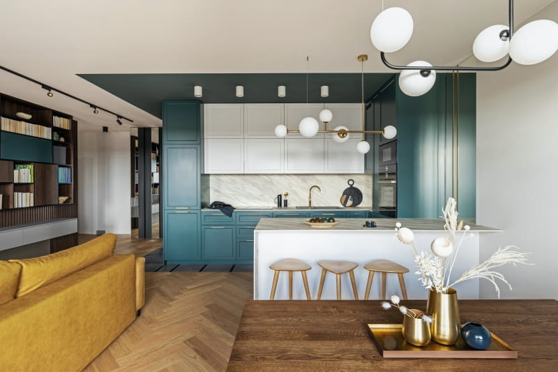 Między kuchnią a salonem