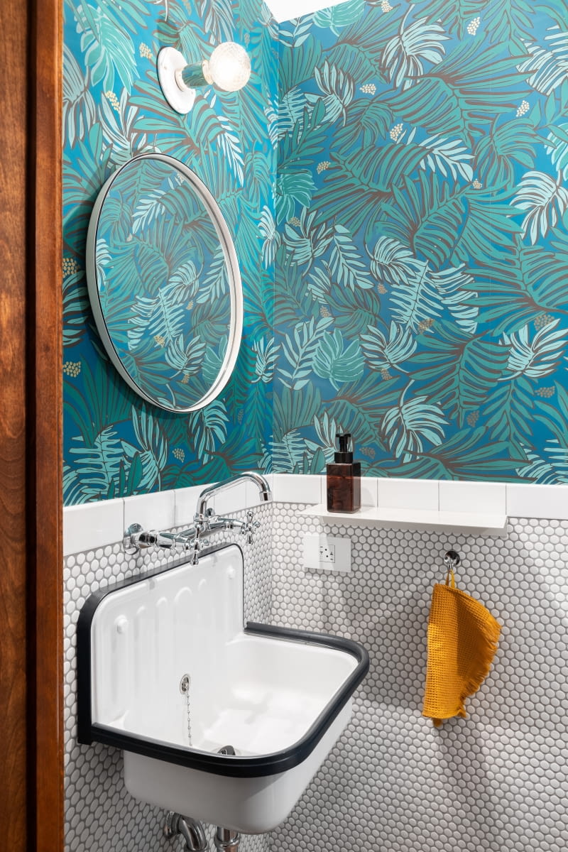 Ceramiczna tapeta do łazienki Ceramiczna tapeta do łazienki