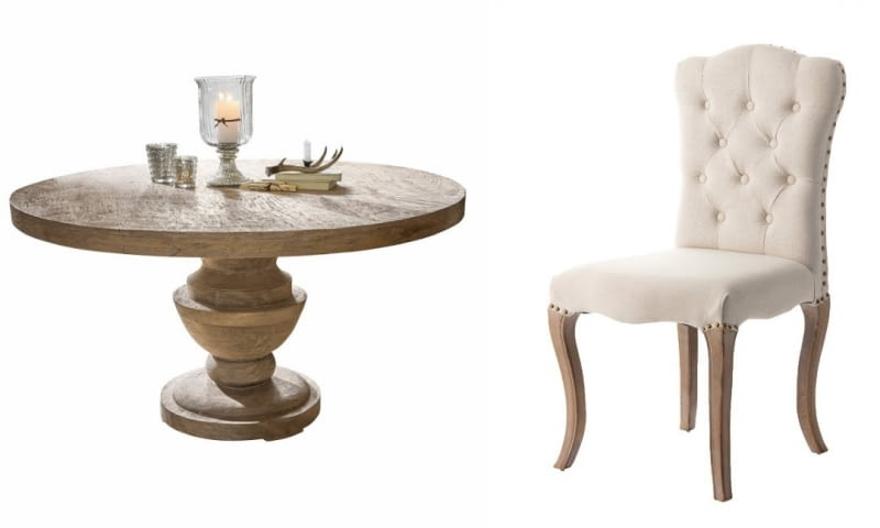 Stół Retonfey, drewno śr. 140 cm, wys. 75 cm, 4589 zł. loberon.pl Stół Retonfey, drewno śr. 140 cm, wys. 75 cm, 4589 zł. loberon.pl