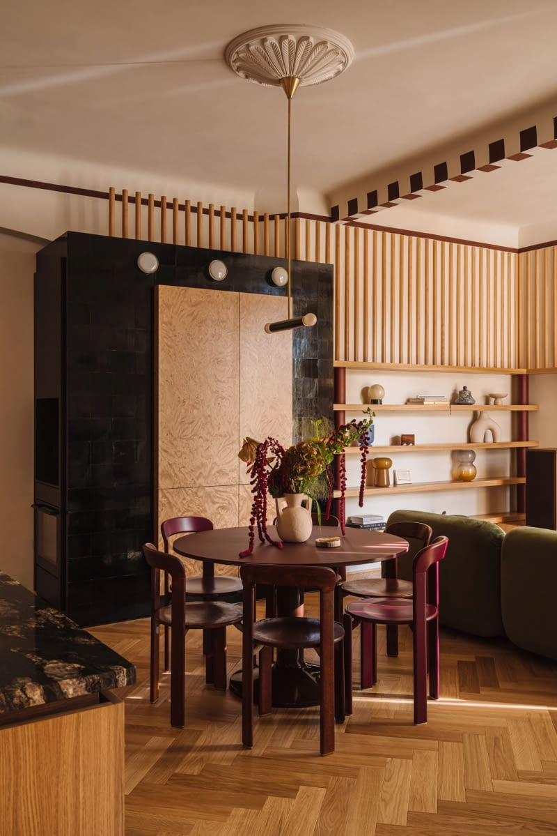 Mieszkanie w kamienicy na Starym Mokotowie Mieszkanie w kamienicy na Starym Mokotowie