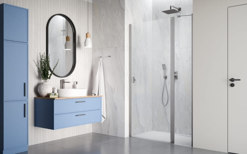 Radaway Nes Brushed Nickel DWJ II Radaway Nes Brushed Nickel DWJ II