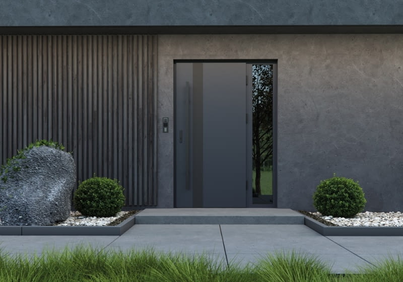 Drzwi zewnętrzne nowoczesne. Drzwi zewnętrzne nowoczesne.