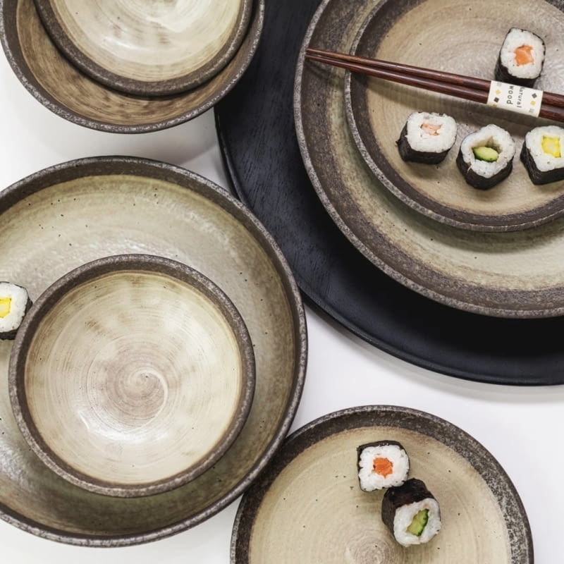 Talerze obiadowe NIN-RIN