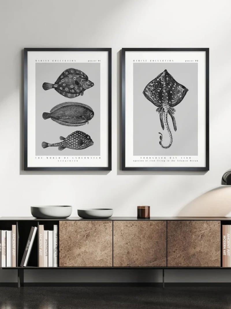 Druk cyfrowy Fish Druk cyfrowy Fish