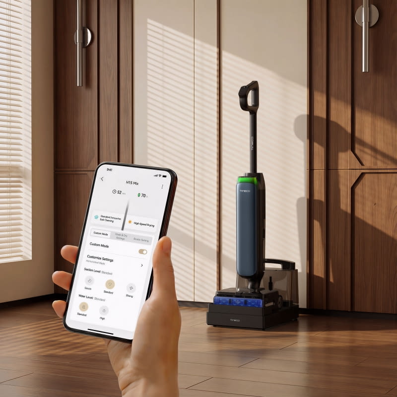 Ogromną zaletą nowoczesnych sprzętów jest fakt, że można je wcześniej zaprogramować za pośrednictwem aplikacji – to daje nam pełną kontrolę nad czystością w domu, tinecoshop.pl Ogromną zaletą nowoczesnych sprzętów jest fakt, że można je wcześniej zaprogramować za pośrednictwem aplikacji – to daje nam pełną kontrolę nad czystością w domu, tinecoshop.pl