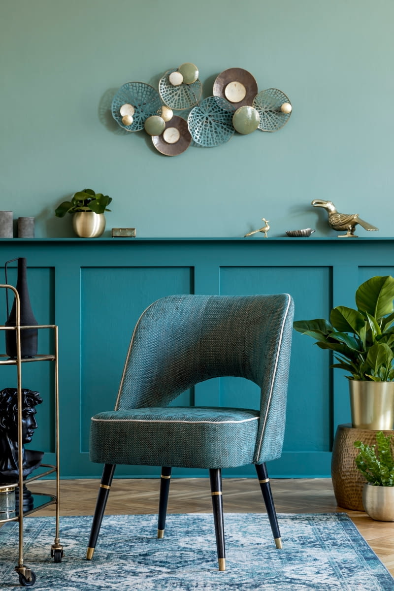 Kolorowa sztukateria we wnętrzach