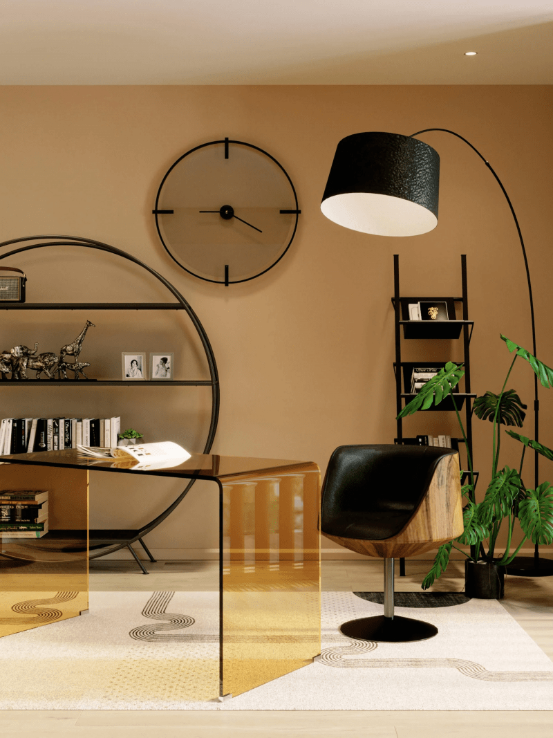 Fotel Club marki Kare Design ma ciekawy wygląd nawiązujący do stylu retro. Uatrakcyjni on wygląd domowego biura, a jednocześnie zapewni wygodę podczas pracy lub wypoczynku.