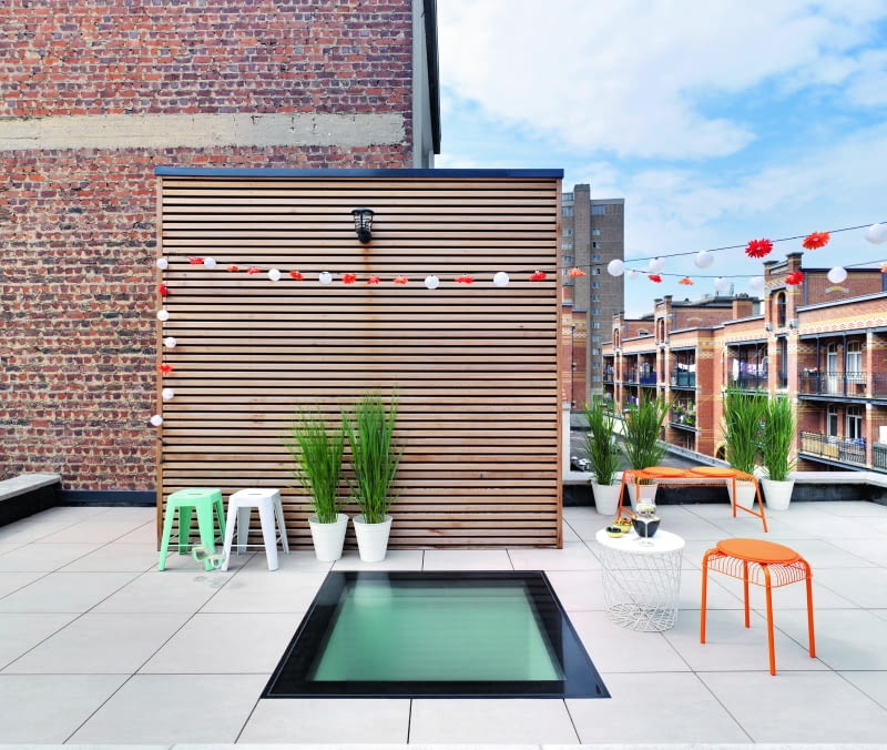 Okna w dachu płaskim