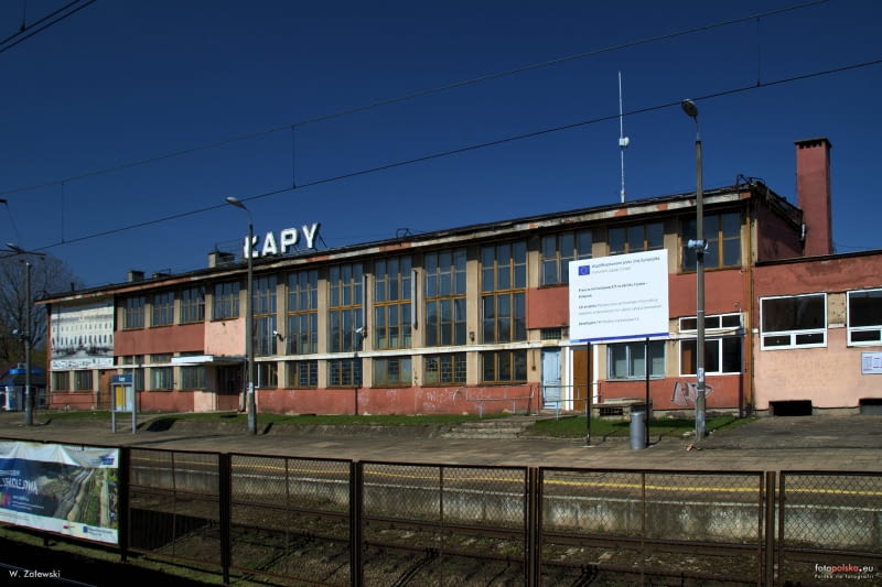 Tak wyglądał Dworzec Kolejowy w Łapach w 2019 roku Tak wyglądał Dworzec Kolejowy w Łapach w 2019 roku