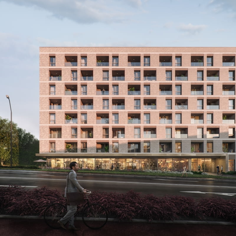 Nowa inwestycja krakowskich dominikanów przy ul. Stefana Jurczaka w Krakowie