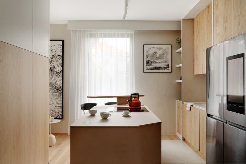 Przestrzeń, która koi zmysły - apartament w Sopocie projektu Jana Sikory Przestrzeń, która koi zmysły - apartament w Sopocie projektu Jana Sikory