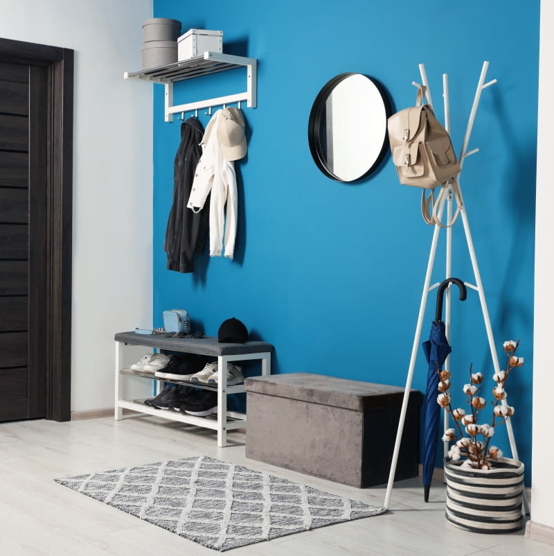 Wieszak na ubrania w przedpokoju Wieszak na ubrania w przedpokoju