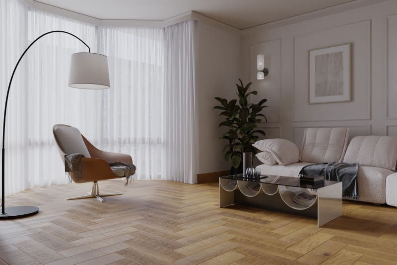 Jednym z najważniejszych trendów w ostatnim czasie jest urządzanie wnętrz w eleganckim wydaniu. Świetnie w takich projektach sprawdzi się ponadczasowa jodełka, dostępna w wielu wariantach kolorystycznych. Jednym z najważniejszych trendów w ostatnim czasie jest urządzanie wnętrz w eleganckim wydaniu. Świetnie w takich projektach sprawdzi się ponadczasowa jodełka, dostępna w wielu wariantach kolorystycznych.