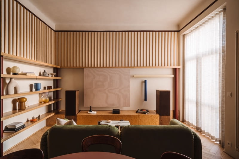 Mieszkanie w kamienicy na Starym Mokotowie Mieszkanie w kamienicy na Starym Mokotowie