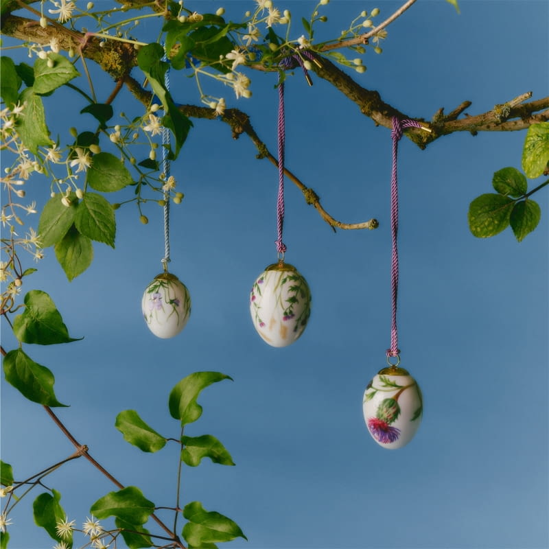 Egg 2026, Thistles, 6 cm, 2 pcs