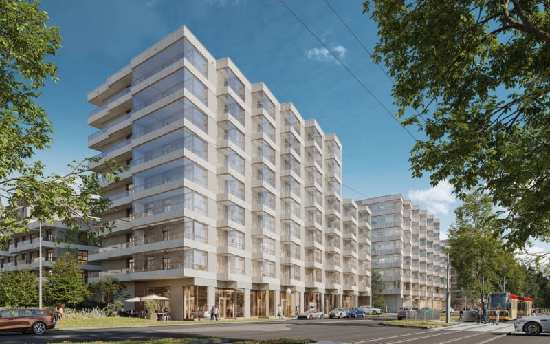 Kolejny etap Bulwarów Praskich w Warszawie. Proj. BBGK Architekci Kolejny etap Bulwarów Praskich w Warszawie. Proj. BBGK Architekci