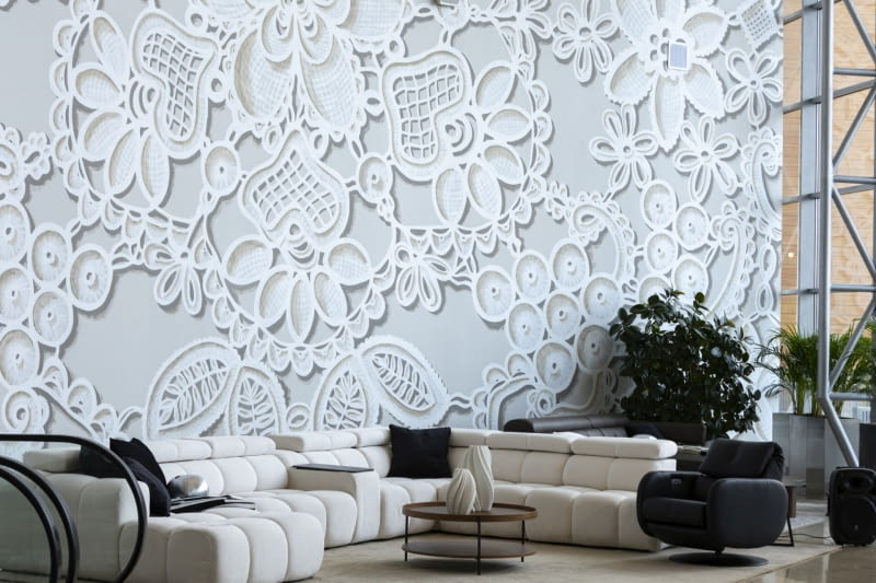 NeSpoon stworzyła nowy mural w warszawskiej DOMOTECE
