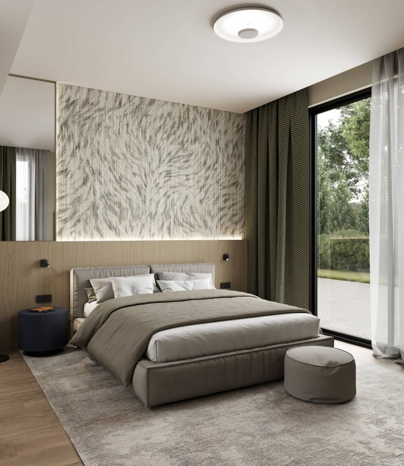 Mieszkanie w beżach i szarościach Mieszkanie w beżach i szarościach