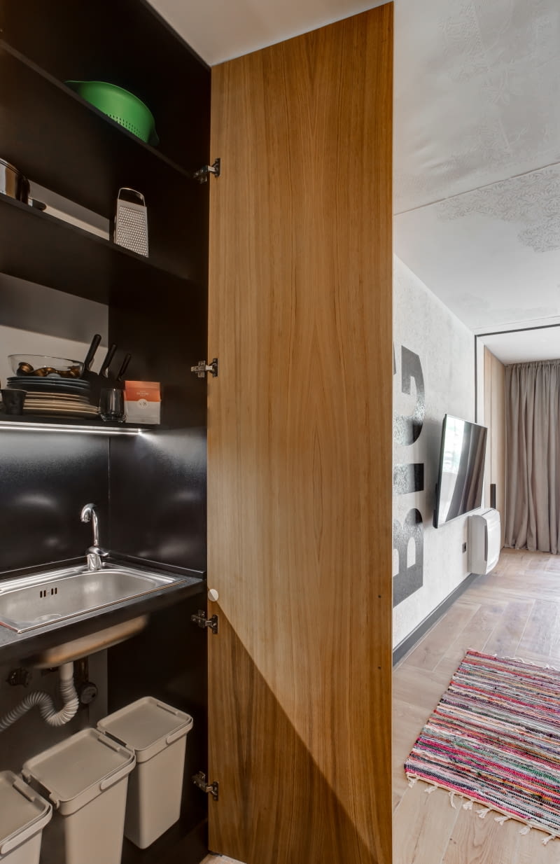 Małe mieszkanie urządzone z pomysłem